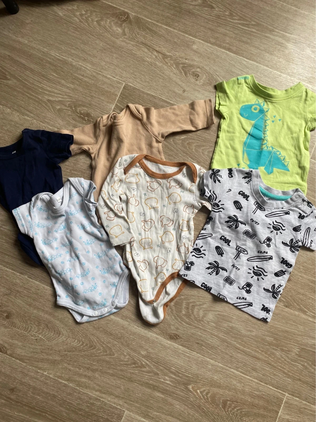 Lot vêtements bébé garçon 3 mois de 65 pièces – photo 6